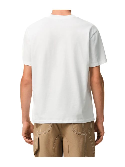 AMI ParisT-shirt Ami De Coeur con logo ricamato Ami Paris | HTS346.724100 WHITE